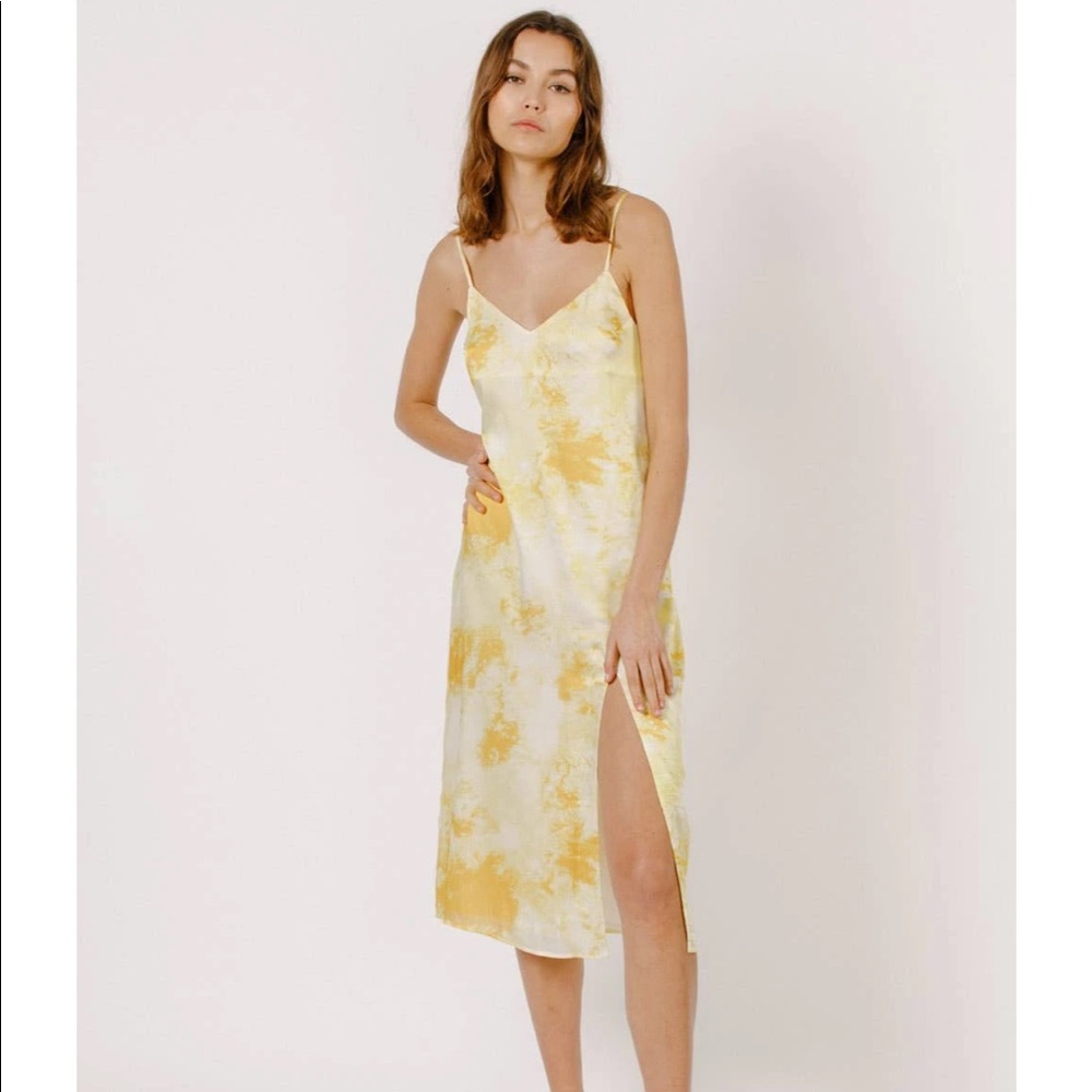 MOODIE Tye Dye Slip Dress L